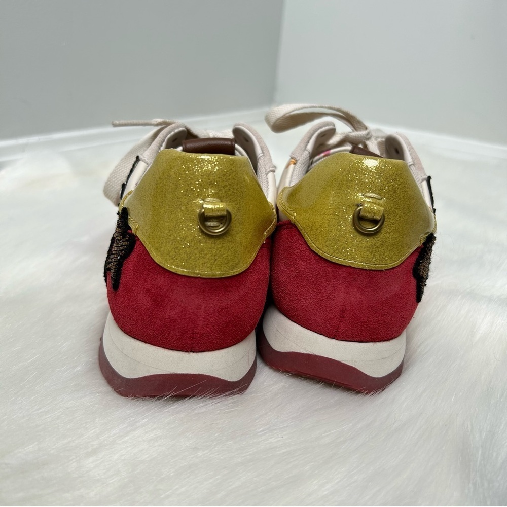 Coach Rare C125 Unicorn Cherry Embellished Sneakers - Picture 2 of 10